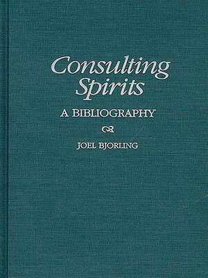 cover image of Consulting Spirits